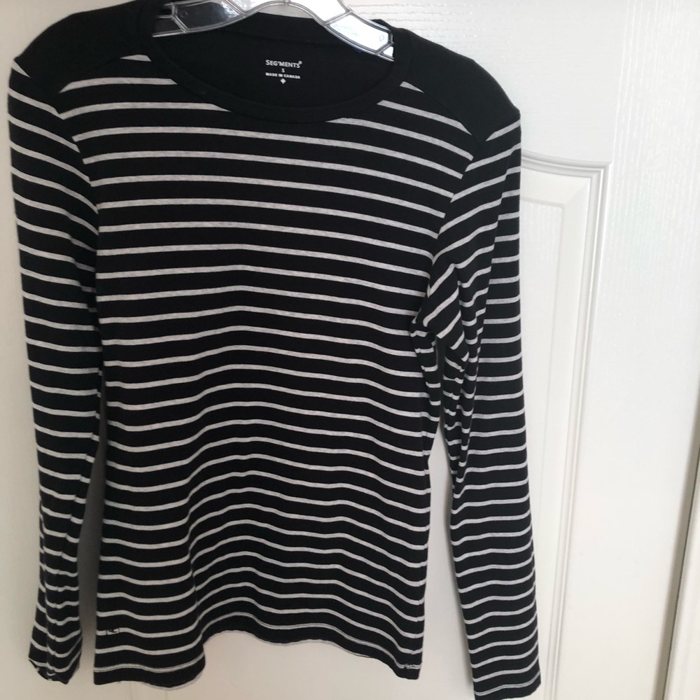 Long sleeve striped shirt